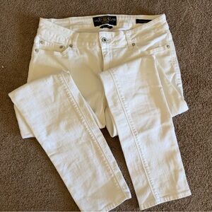 Lucky Brand White Jeans Lolita Skinny Size 6/ 28 A